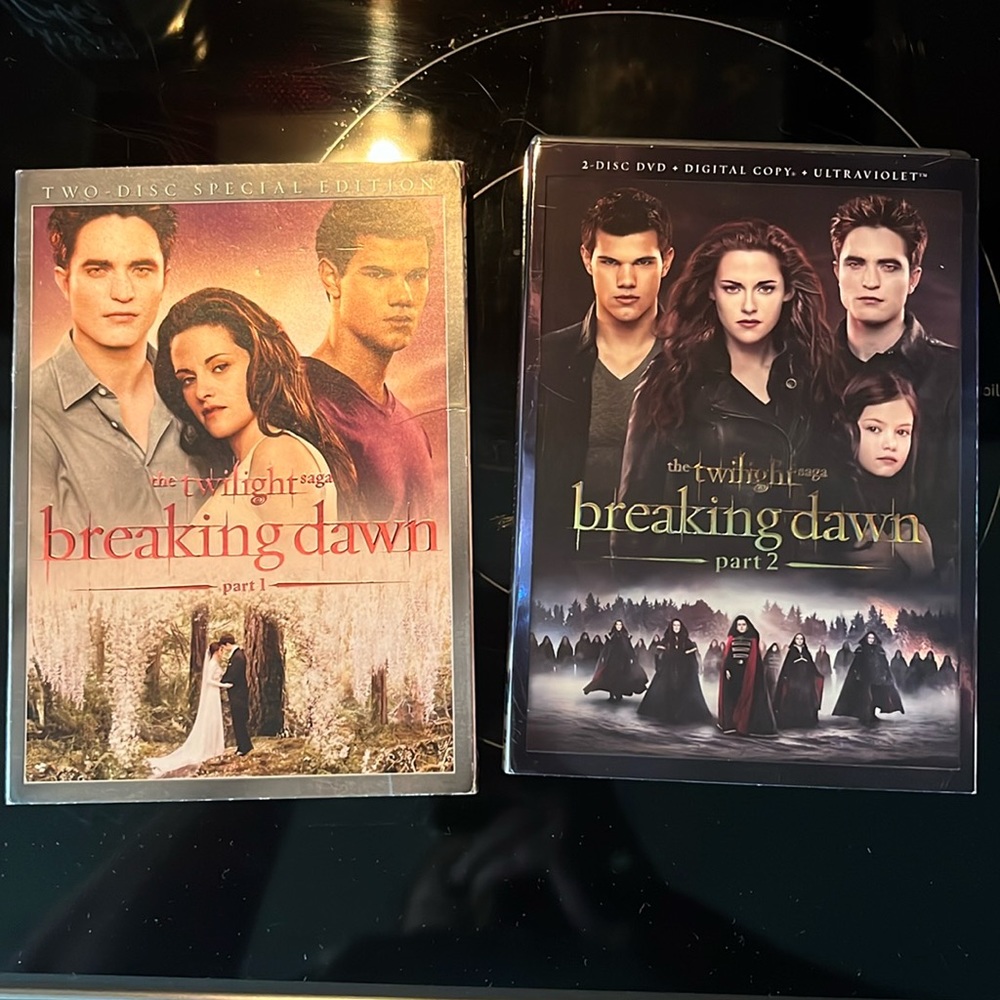Twilight Break Dawn Part 1 & 2